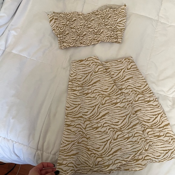 Zebra skirt set - Picture 5 of 6